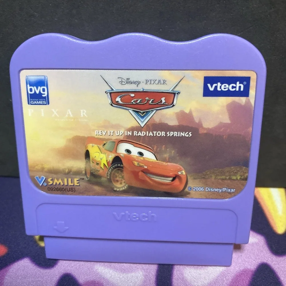 Vtech Cars Disney 2006 BVG Game Vsmile cartridge